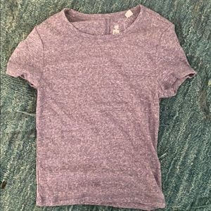 Slightly Cropped Grey/Blue PacSun T Shirt